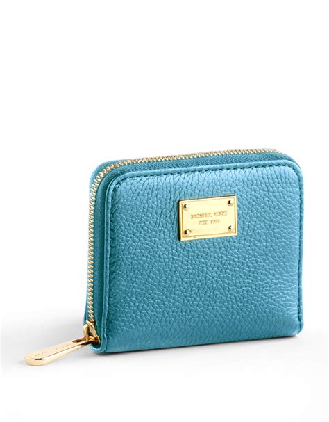 michael kors mens wallet blue|michael kors small zip wallet.